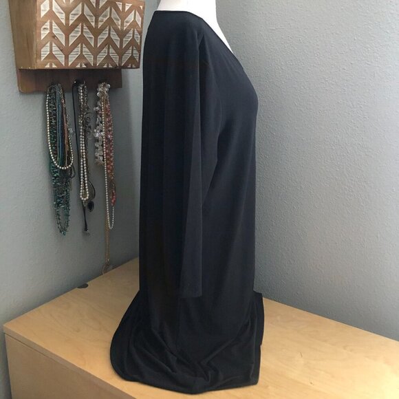 Chico's Jersey Knit Tunic Top - size 2 or L or 12 / 14 - Picture 4 of 7